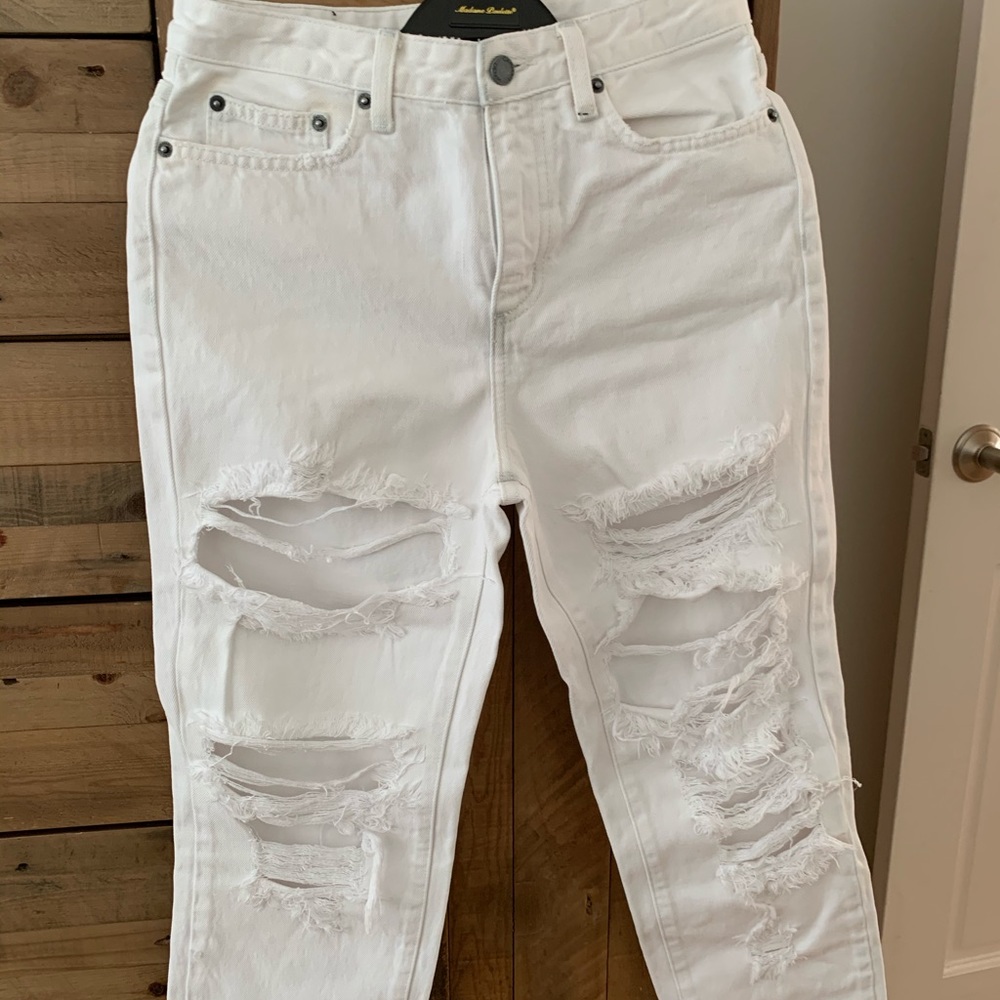 White denim